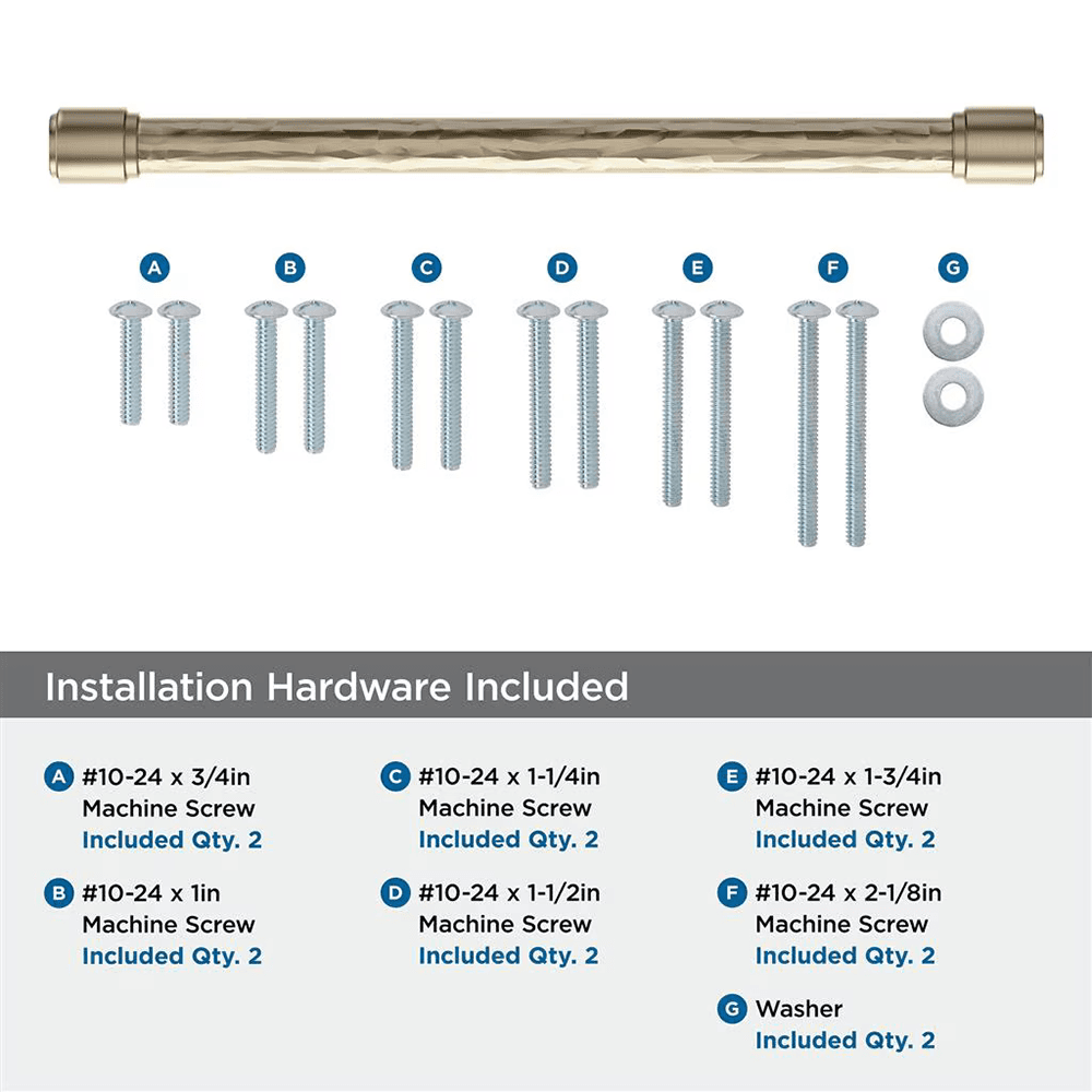 305mm Fairfax Appliance Pull, Golden Champagne Alt 2 - Image