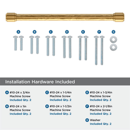 305mm Fairfax Appliance Pull, Champagne Bronze Alt 2 - Image