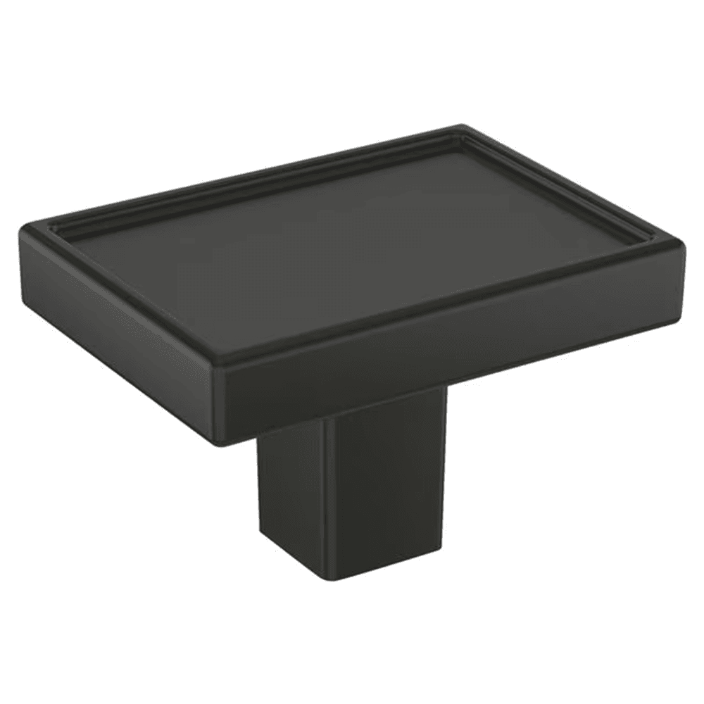 1-5/8" Rockhurst Cabinet Knob, Matte Black Main - Image
