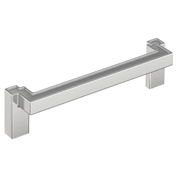 5-1/16" Rockhurst Cabinet Pull, Polished Chrome Main - Image