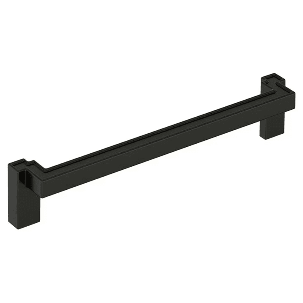 7-9/16" Rockhurst Cabinet Pull, Matte Black Main - Image