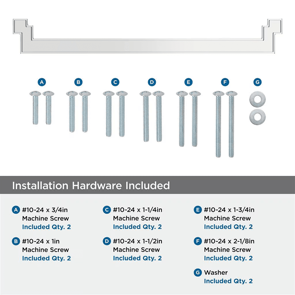 18" Rockhurst Appliance Pull, Polished Chrome Alt 2 - Image