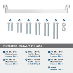 18" Rockhurst Appliance Pull, Polished Nickel Alt 2 - Image