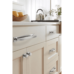 1-5/8" Maymont Knob Backplate, Golden Champagne Alt 3 - Image