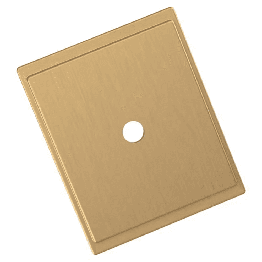1-5/8" Maymont Knob Backplate, Champagne Bronze Main - Image
