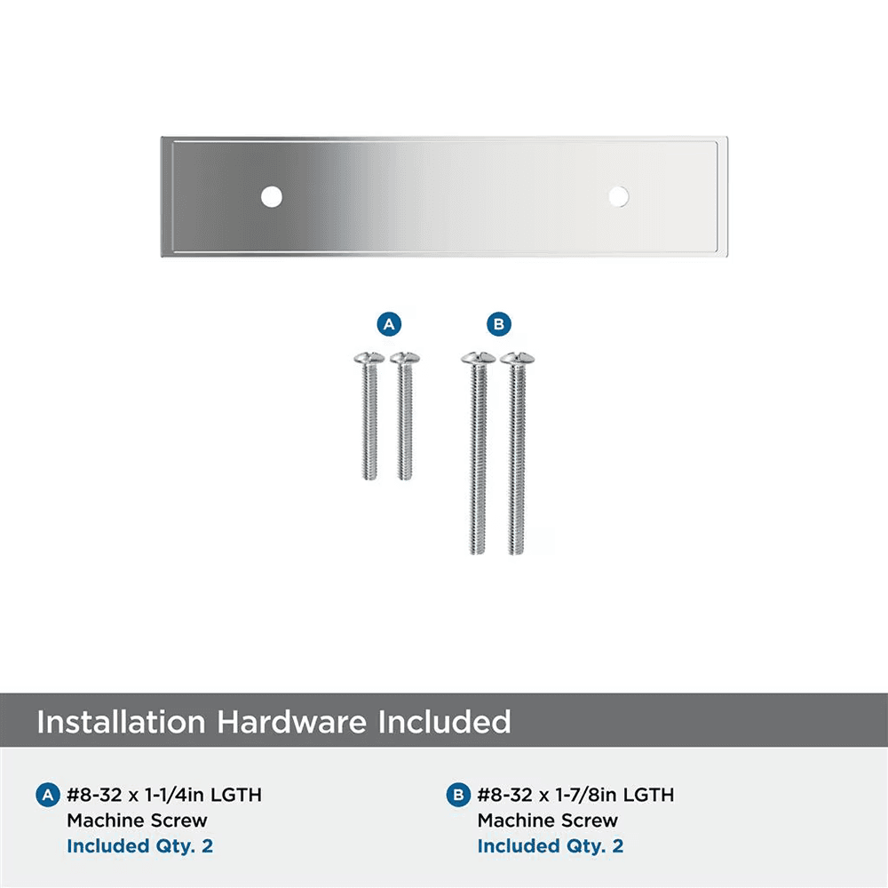 5-1/16" Maymont Pull Backplate, Satin Nickel Alt 2 - Image