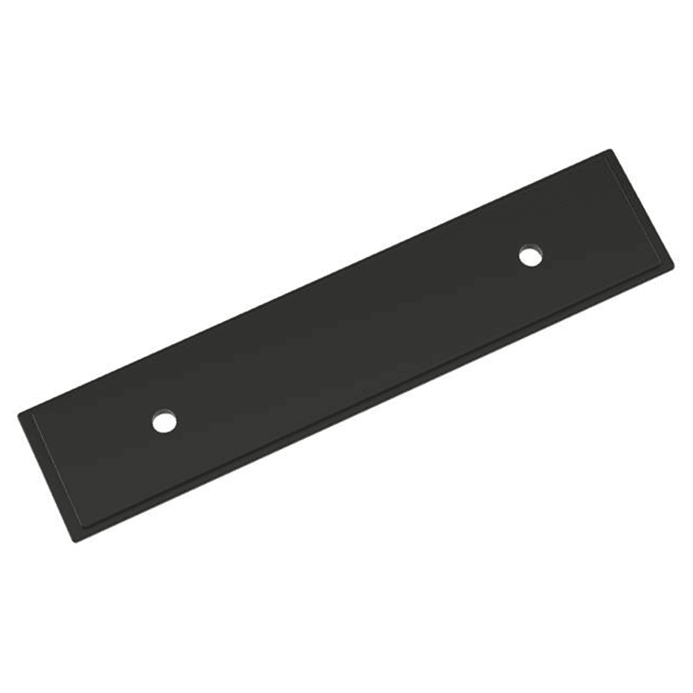 3" Maymont Pull Backplate, Matte Black Main - Image