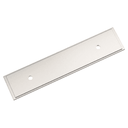 3" Maymont Pull Backplate, Polished Nickel Main - Image