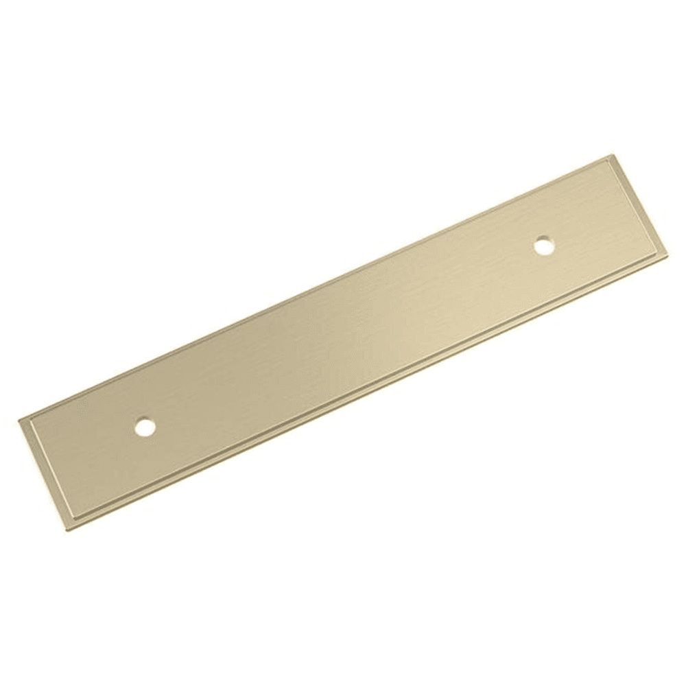 3-3/4" Maymont Pull Backplate, Golden Champagne Main - Image