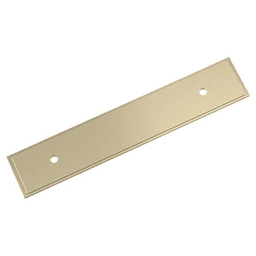 3-3/4" Maymont Pull Backplate, Golden Champagne Main - Image