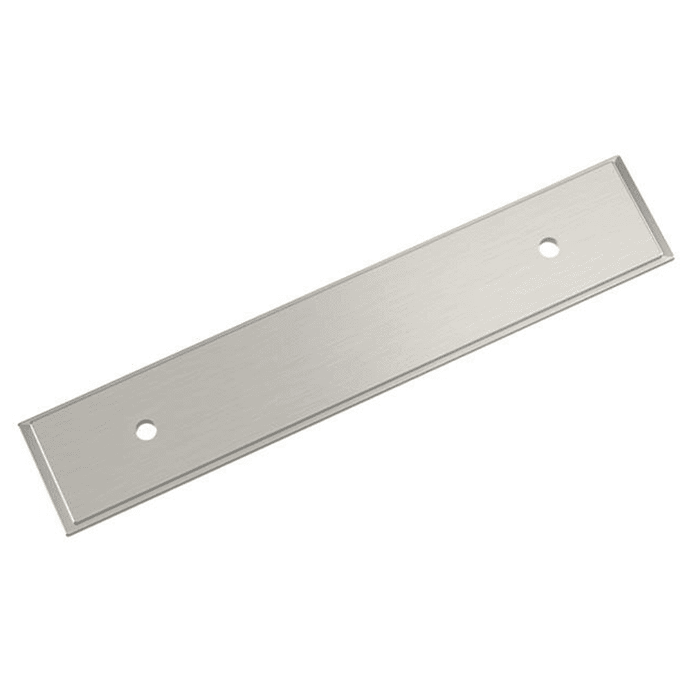 3-3/4" Maymont Pull Backplate, Satin Nickel Main - Image