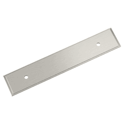 3-3/4" Maymont Pull Backplate, Satin Nickel Main - Image