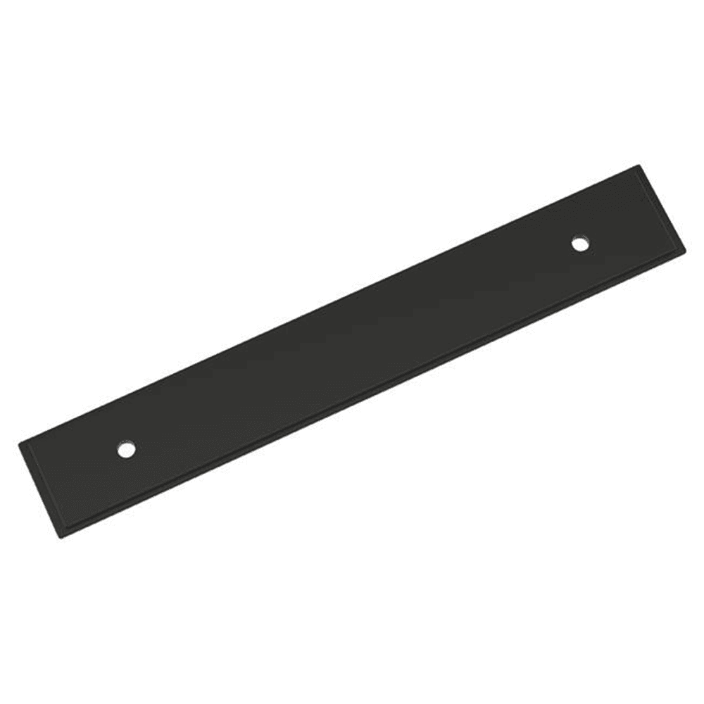 5-1/16" Maymont Pull Backplate, Matte Black Main - Image