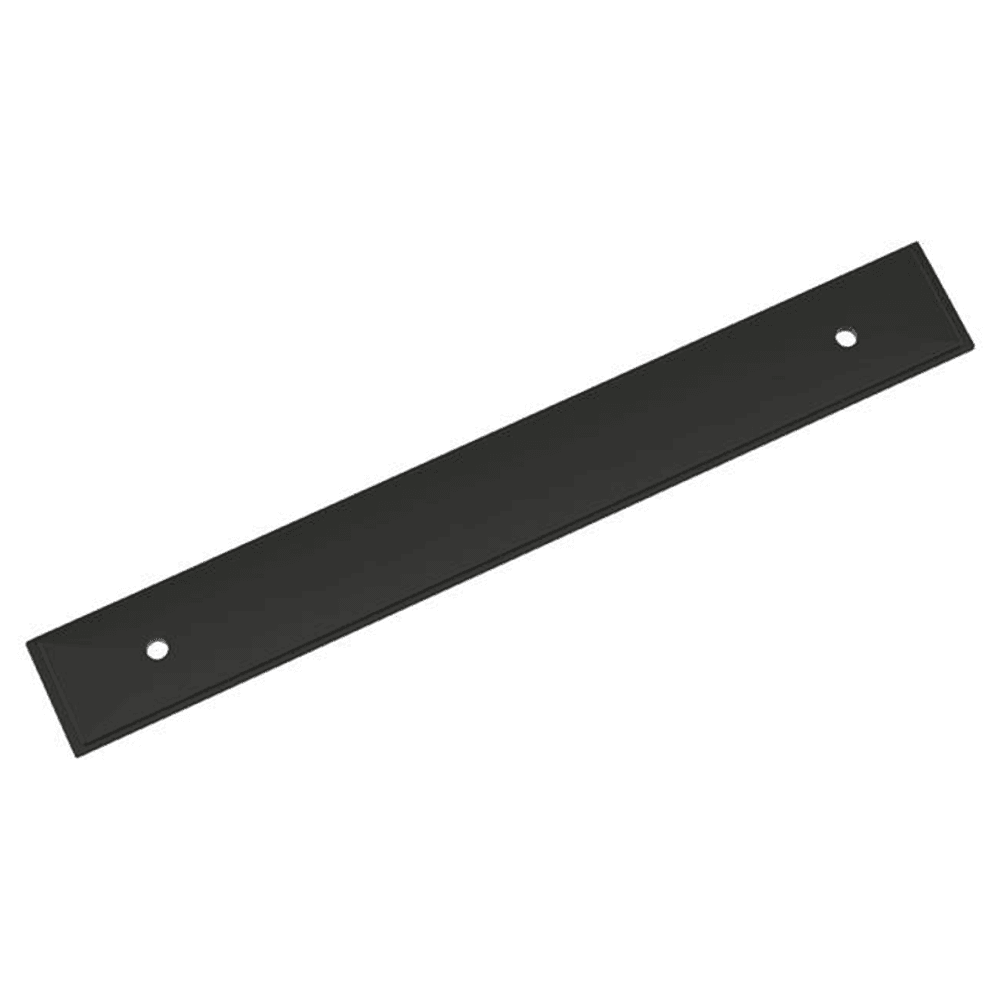 6-5/16" Maymont Pull Backplate, Matte Black Main - Image