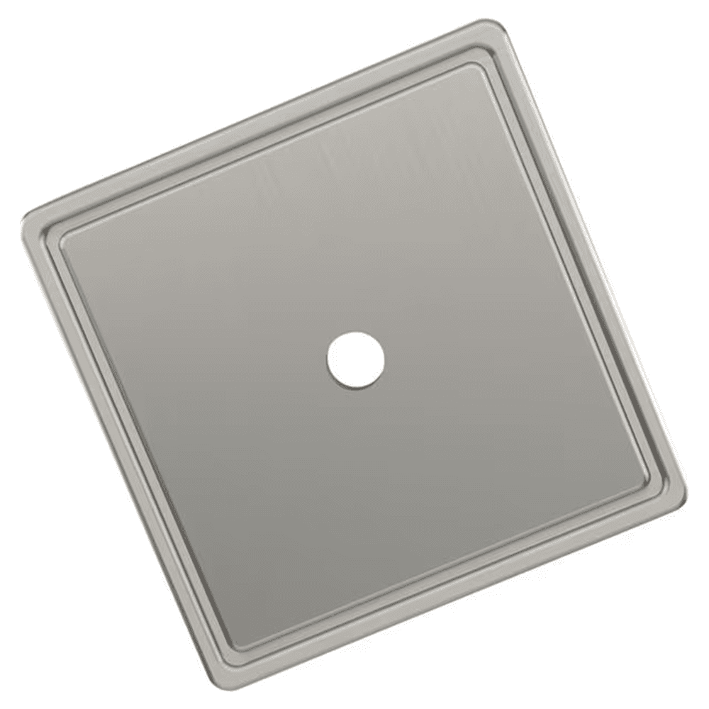 1-9/16" Thoreau Knob Backplate, Satin Nickel Main - Image