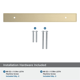 160mm Thoreau Rectangle Backplate, Golden Champagne Alt 2 - Image