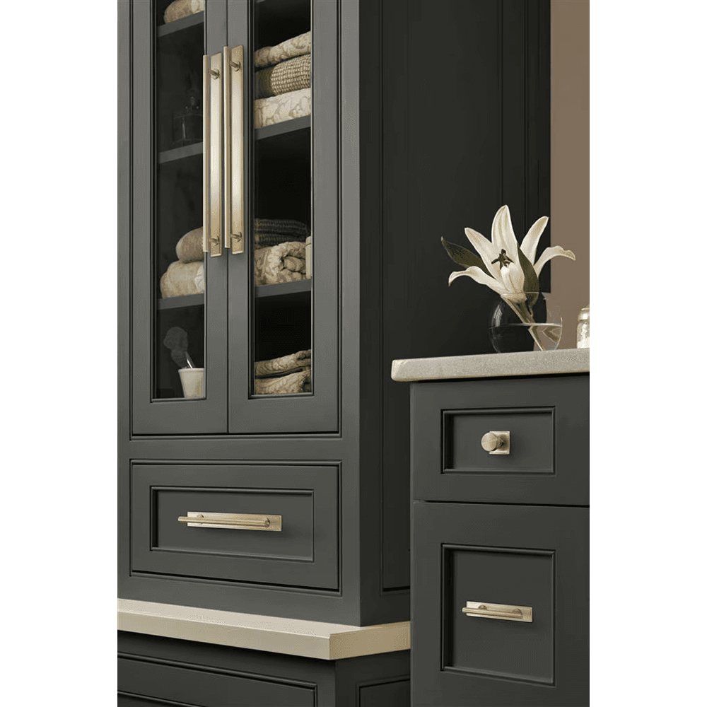 160mm Thoreau Rectangle Backplate, Golden Champagne Alt 4 - Image