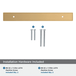 160mm Thoreau Rectangle Backplate, Champagne Bronze Alt 2 - Image