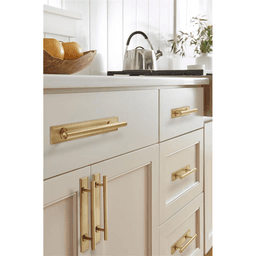 160mm Thoreau Rectangle Backplate, Champagne Bronze Alt 3 - Image