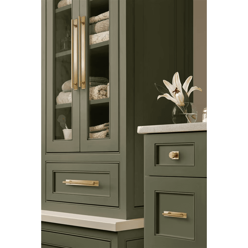 160mm Thoreau Rectangle Backplate, Champagne Bronze Alt 4 - Image