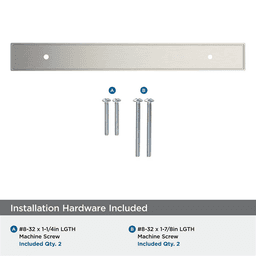 160mm Thoreau Rectangle Backplate, Satin Nickel Alt 2 - Image