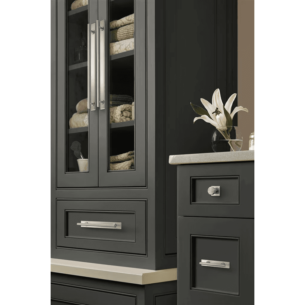 160mm Thoreau Rectangle Backplate, Satin Nickel Alt 4 - Image