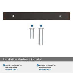 160mm Thoreau Rectangle Backplate, Oil-Rubbed Bronze Alt 2 - Image