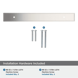 160mm Thoreau Rectangle Backplate, Polished Nickel Alt 2 - Image