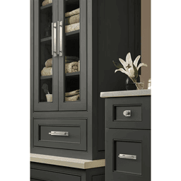 192mm Thoreau Rectangle Backplate, Satin Nickel Alt 4 - Image