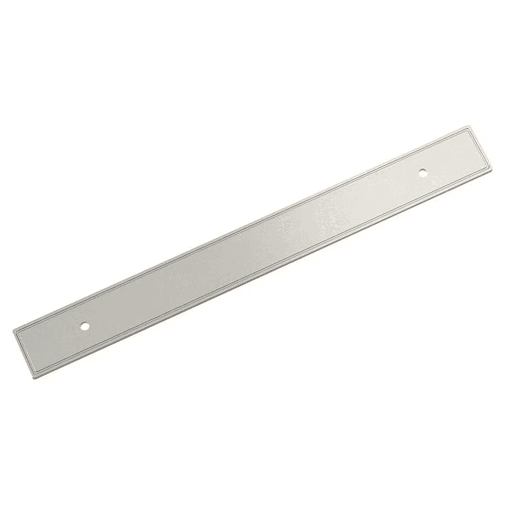192mm Thoreau Rectangle Backplate, Satin Nickel Main - Image