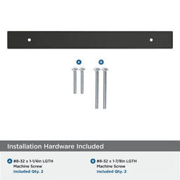 192mm Thoreau Rectangle Backplate, Matte Black Alt 2 - Image
