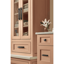 192mm Thoreau Rectangle Backplate, Matte Black Alt 4 - Image