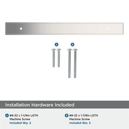 192mm Thoreau Rectangle Backplate, Polished Nickel Alt 2 - Image