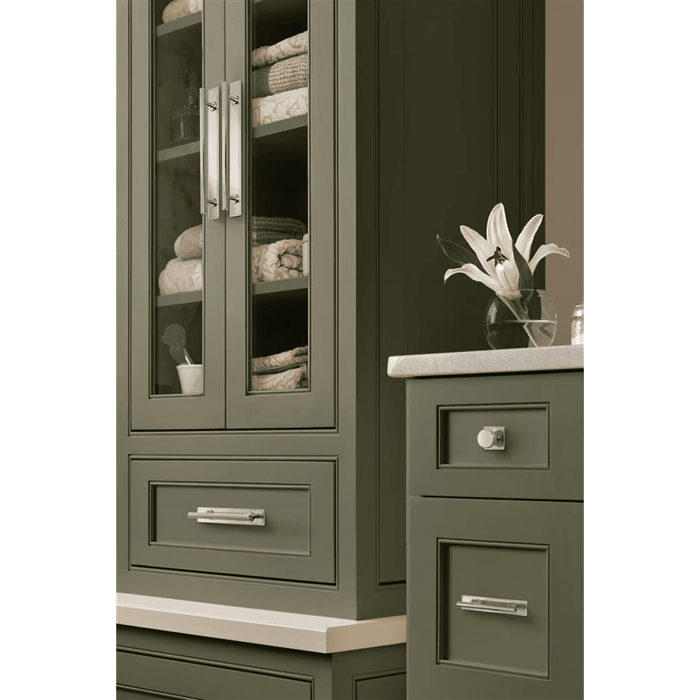 192mm Thoreau Rectangle Backplate, Polished Nickel Alt 4 - Image