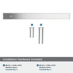 224mm Thoreau Rectangle Backplate, Polished Chrome Alt 2 - Image