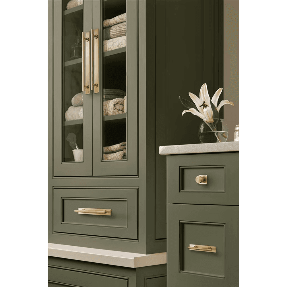 224mm Thoreau Rectangle Backplate, Champagne Bronze Alt 4 - Image