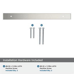 224mm Thoreau Rectangle Backplate, Satin Nickel Alt 2 - Image