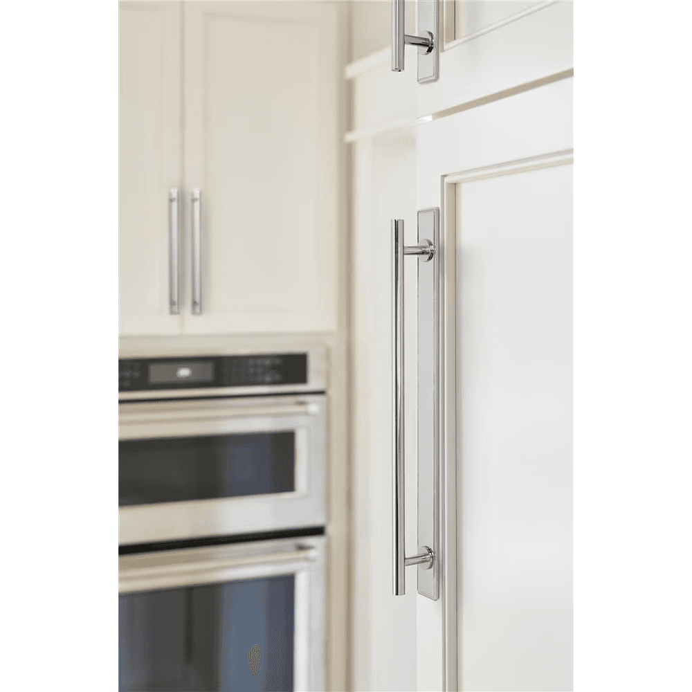 256mm Thoreau Rectangle Backplate, Polished Chrome Alt 3 - Image