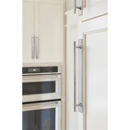 256mm Thoreau Rectangle Backplate, Polished Chrome Alt 3 - Image