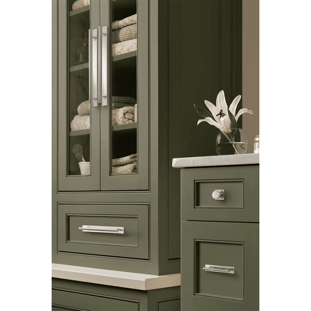 256mm Thoreau Rectangle Backplate, Polished Chrome Alt 4 - Image