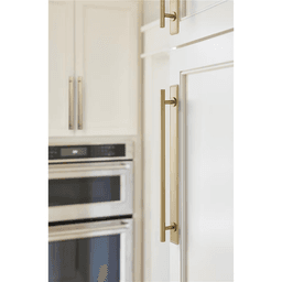 256mm Thoreau Rectangle Backplate, Golden Champagne Alt 3 - Image