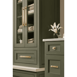 256mm Thoreau Rectangle Backplate, Champagne Bronze Alt 4 - Image