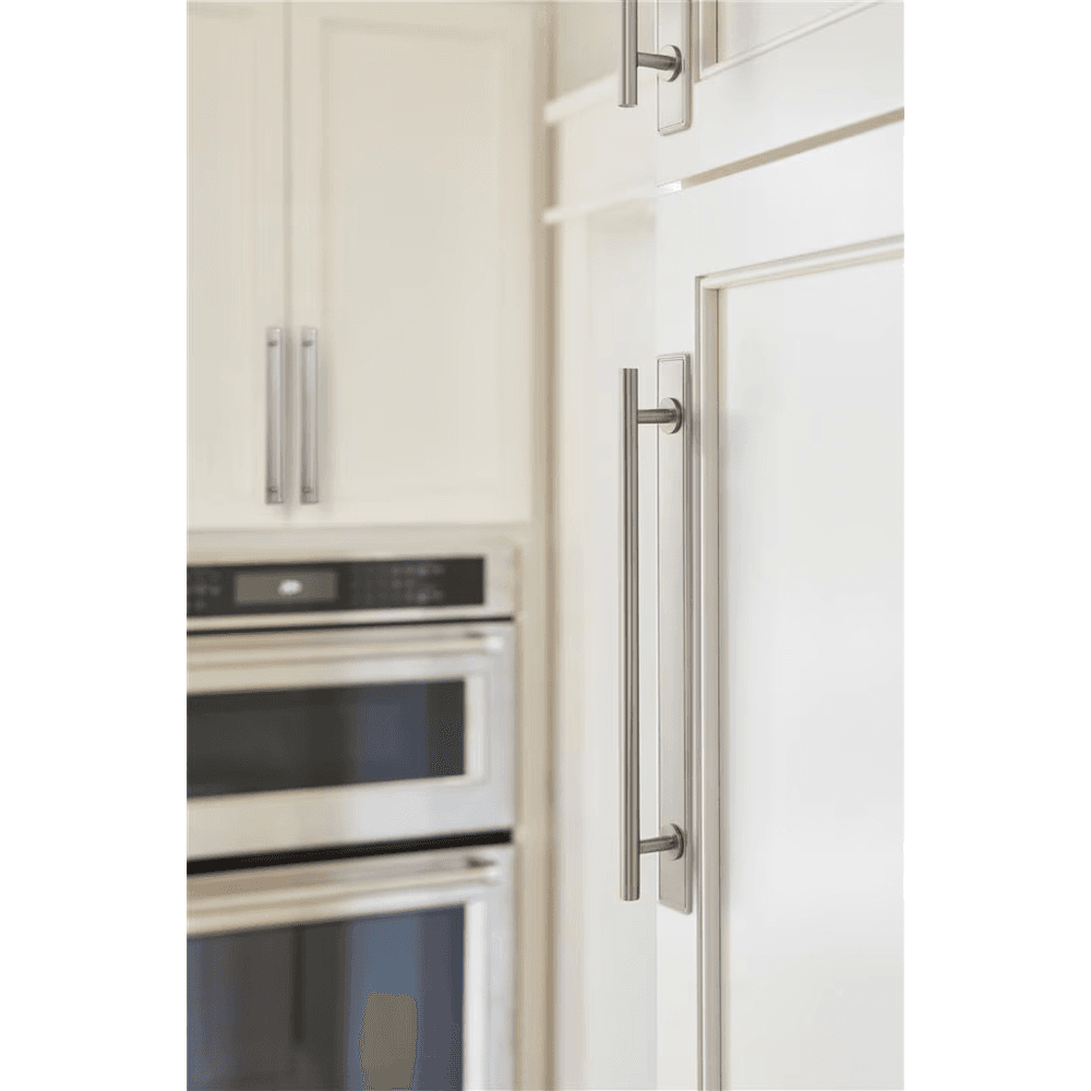 256mm Thoreau Rectangle Backplate, Satin Nickel Alt 3 - Image