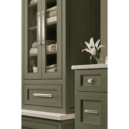 256mm Thoreau Rectangle Backplate, Polished Nickel Alt 4 - Image