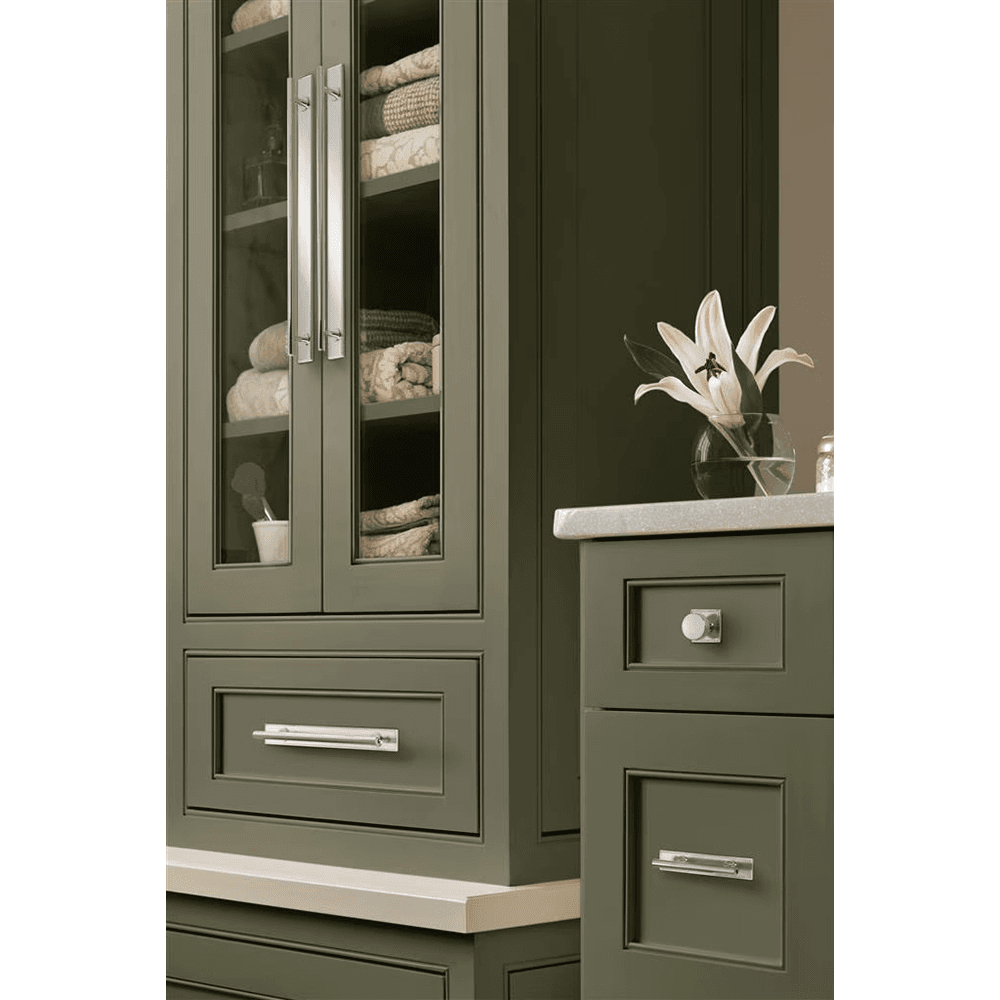 320mm Thoreau Rectangle Backplate, Polished Chrome Alt 4 - Image