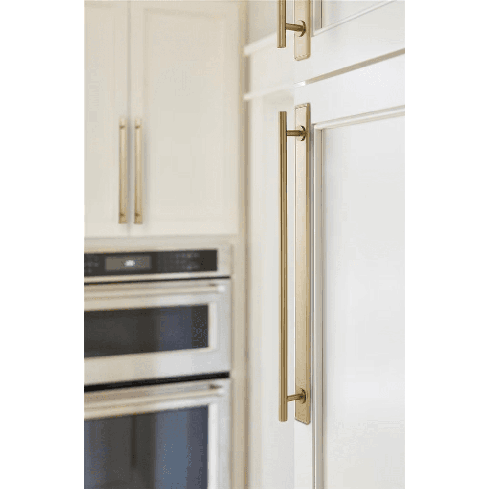 320mm Thoreau Rectangle Backplate, Golden Champagne Alt 3 - Image