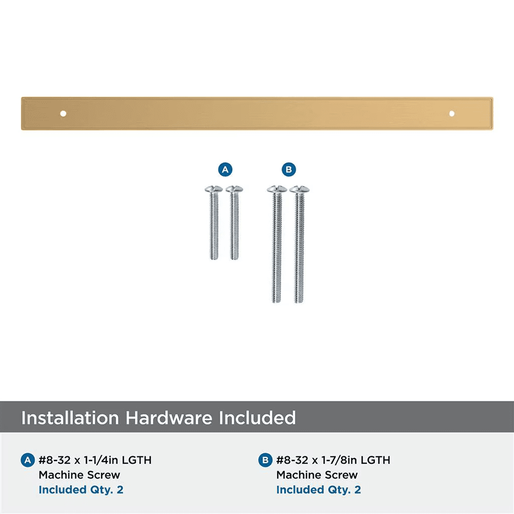 320mm Thoreau Rectangle Backplate, Champagne Bronze Alt 2 - Image