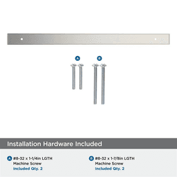 320mm Thoreau Rectangle Backplate, Satin Nickel Alt 2 - Image