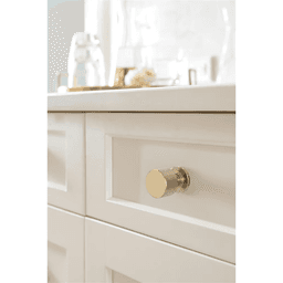 1" Balata Cabinet Knob, Golden Champagne Alt 3 - Image