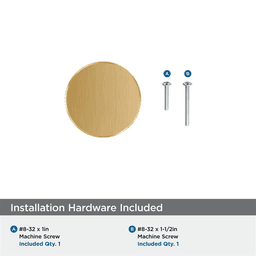 1" Balata Cabinet Knob, Champagne Bronze Alt 2 - Image